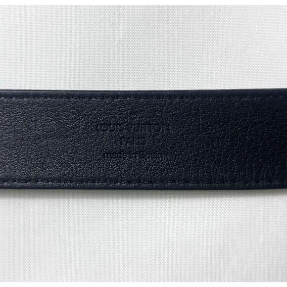 Louis Vuitton LV Twist Gold Silver 30MM Epi Leather Women’s Belt Size 32 - Picture 9 of 16